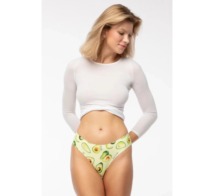 Nohavičky AVOCADO simple brasil yellow - Julimex Nohavičky AVOCADO simple brasil yellow - Julimex