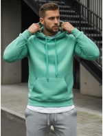 Pánská mikina s kapucí mint Dstreet model 21962720 - FashionStreet Pánská mikina s kapucí mint Dstreet model 21962720 - FashionStreet