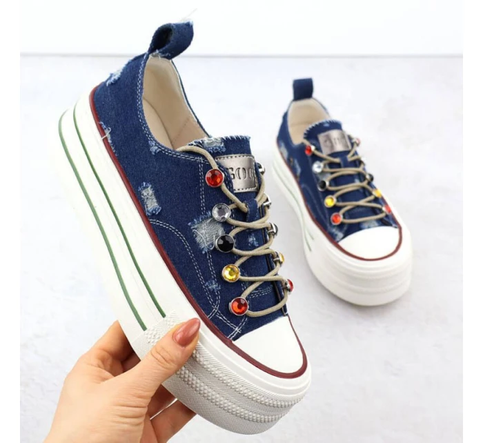 Džínsové tenisky Goe W RR2N4103 INT2100