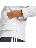 Dámska mikina adidas Essentials Small Logo Feel Cozy light grey JN1853
