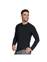 Skechers GoDri All Day Long Sleeve LT115B-BLK Černé M Skechers GoDri All Day Long Sleeve LT115B-BLK Černé M