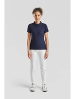 Fruit of the Loom Lady-Fit Premium Polo Dámske piqué polo 16.3030 tmavomodrá Fruit of the Loom Lady-Fit Premium Polo Dámske piqué polo 16.3030 tmavomodrá