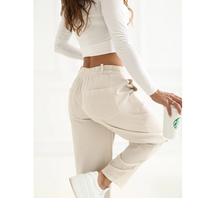 IT nohavice SP FL8916 1.60 svetlo béžová