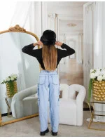 Sexi džínsy J209F svetlomodré - Koucla