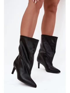 Topánky na podpätku model 216964 Krok vo veľkom štýle