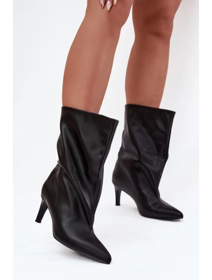 Topánky na podpätku model 216964 Krok vo veľkom štýle