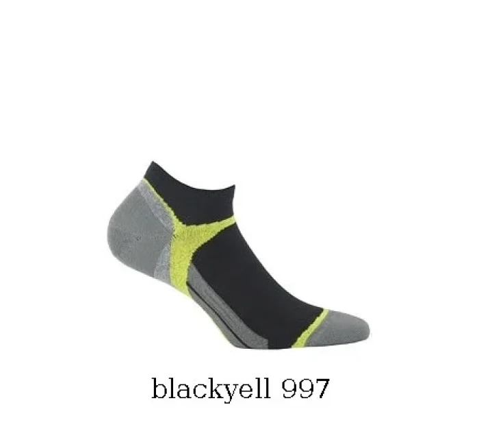 Pánske členkové ponožky Wola Sportive W91.1N3 Ag + vzor