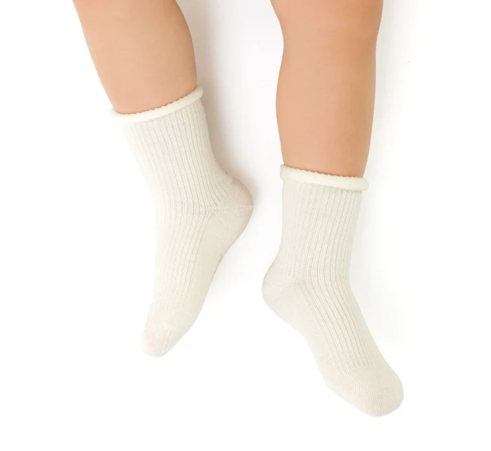 Dětské žebrované ponožky Merino Wool model 18873068 - Steven Dětské žebrované ponožky Merino Wool model 18873068 - Steven