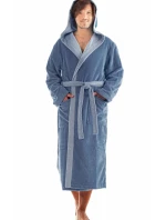 Pánsky župan Tampa duo s kapucňou 3959 denim light - Vestis