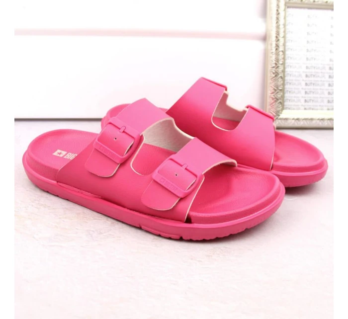 Big Star W INT2004E fuchsiové penové žabky s prackami