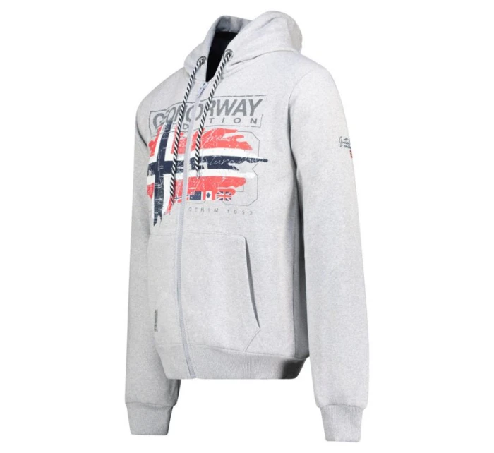 Geografické Norsko Mikina DB 100 M WZ3084H/GN Grey model 21182269 - Geographical Norway Geografické Norsko Mikina DB 100 M WZ3084H/GN Grey model 21182269 - Geographical Norway