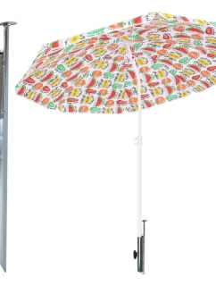 KOVOVÁ ZÁKLADŇA NA UPEVNENIE PLÁŽOVÉHO SLNEČNÍKA 1064079