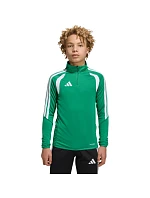 Detská mikina adidas Tiro 26 League Training Top zeleno-biela JY7160