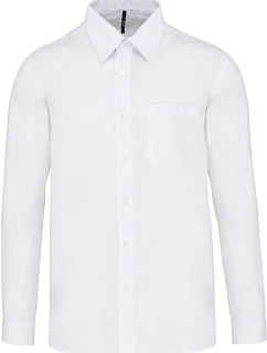 K Popelínová košile s dlouhým rukávem 20.K white model 22509972 - Kariban