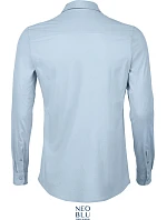 Men Košile s dlouhým rukávem soft blue model 22499702 - NEOBLU Men Košile s dlouhým rukávem soft blue model 22499702 - NEOBLU