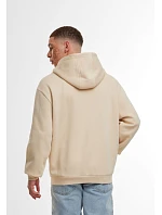 BY 443 Mikina s kapucí z těžké bavlny "Loose Fit" model 22456983 sand - Build your Brand BY 443 Mikina s kapucí z těžké bavlny "Loose Fit" model 22456983 sand - Build your Brand