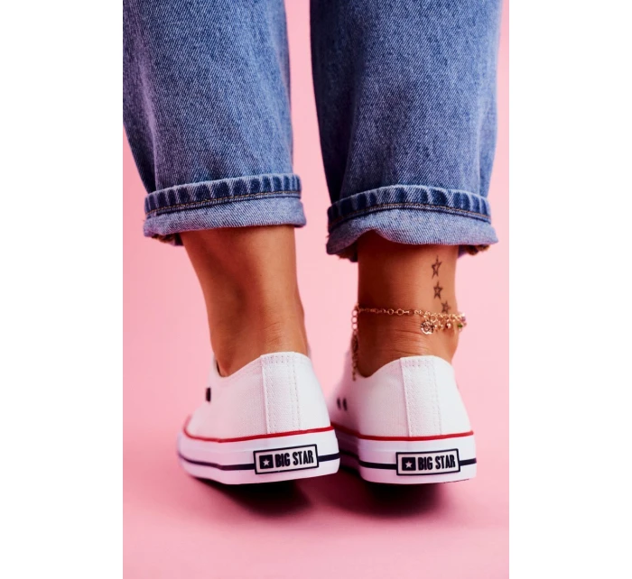 Dámské Bílé tenisky Big Star model 21501765 - Big Star Shoes