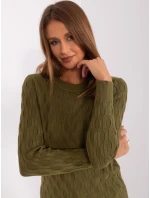 Sweter AT SW  khaki model 18987580 - FPrice