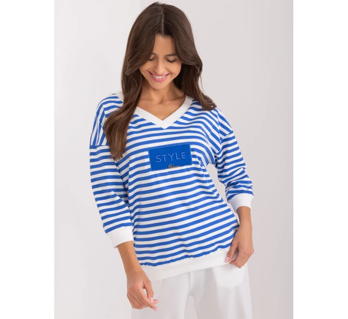 Blúzka RV BZ 9579.70 kobaltovo modrá Blúzka RV BZ 9579.70 kobaltovo modrá