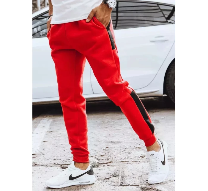 FashionStreet červené pánske tepláky UX3730 FashionStreet červené pánske tepláky UX3730
