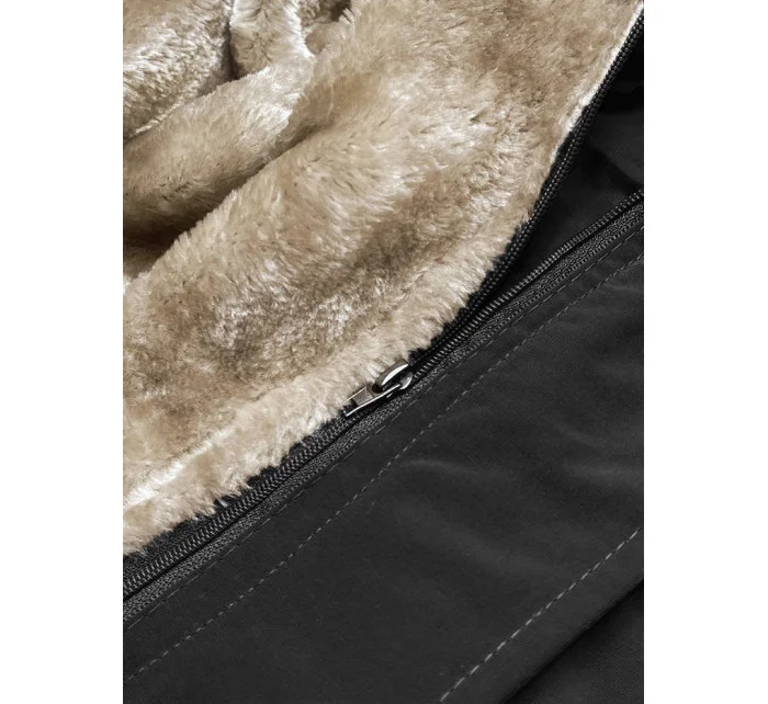 ZIMOWA KURTKA DAMSKA Z  CZARNA model 21243684 - LHD