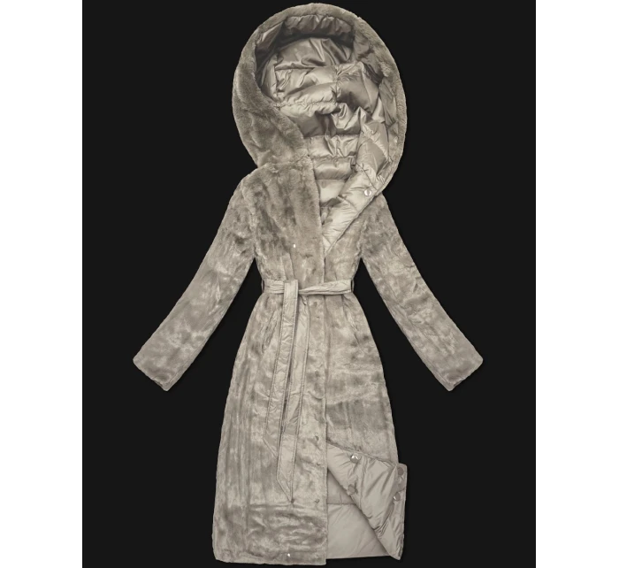 Zimowa kurtka  beżowa model 21761277 - MINORITY