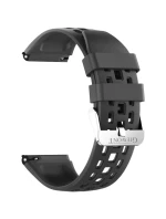 Remienok pre inteligentné hodinky GIEWONT GW440 GWP440-1 - silikónový čierny Remienok pre inteligentné hodinky GIEWONT GW440 GWP440-1 - silikónový čierny
