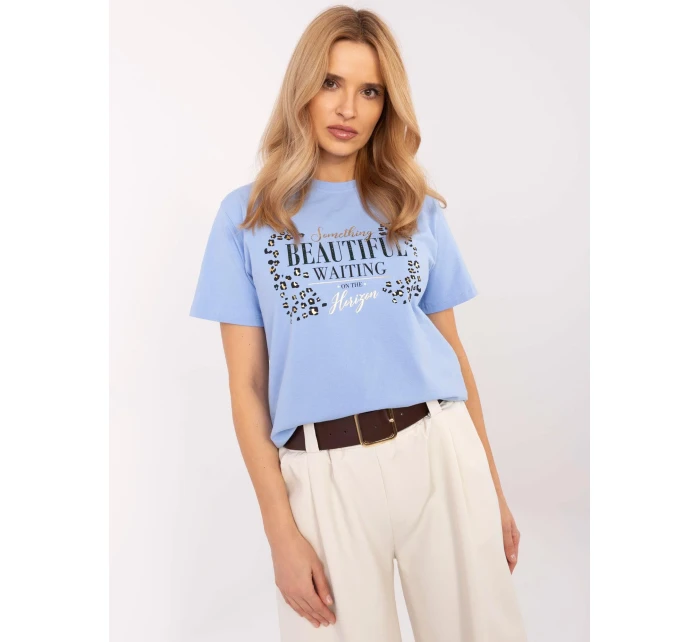 Blúzka CLM BZ 0039.48 svetlo modrá