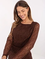 Blúzka MI BZ 272403.19P hnedá