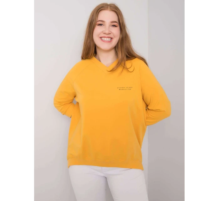 Blúzka RV BL 6852.22P tmavo žltá