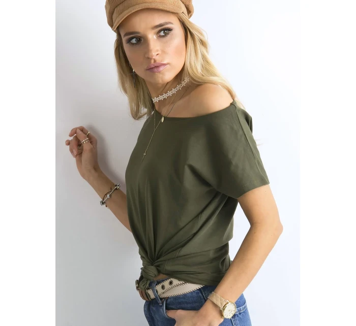 Tričko RV BZ model 16738082 khaki - FPrice Tričko RV BZ model 16738082 khaki - FPrice