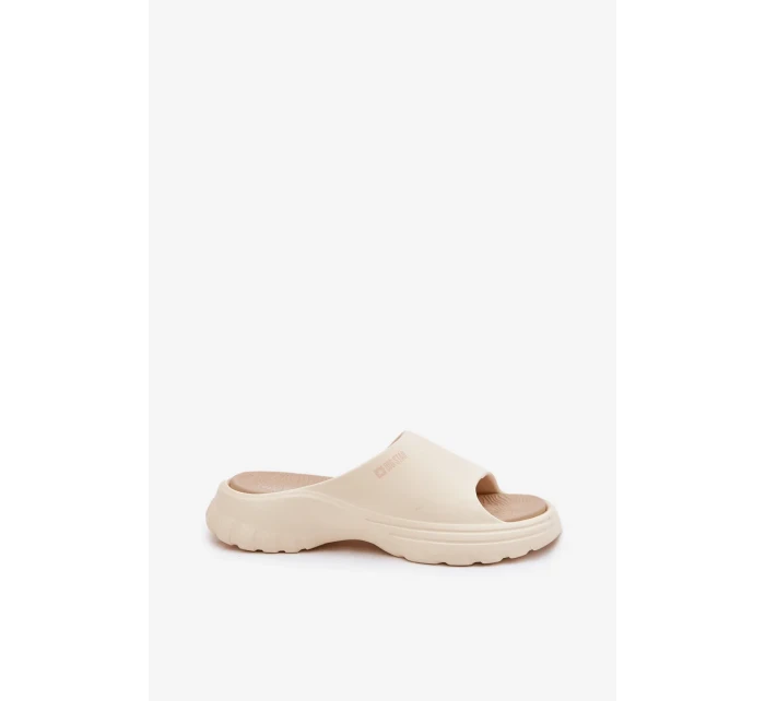 Dámske penové papuče Big Star - béžové