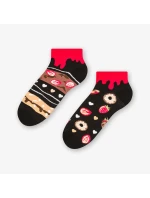 Krátke asymetrické pánske ponožky 035