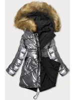 DWUSTRONNA ZIMOWA KURTKA DAMSKA model 21242357 - LHD