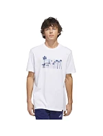 Pánske tričko adidas Summer Sunset Graphic white JZ7544 pánske