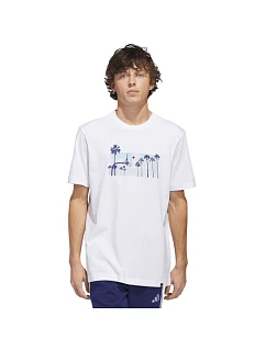 Pánske tričko adidas Summer Sunset Graphic white JZ7544 pánske