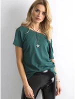 Tričko RV TS 4662.38P tmavozelené