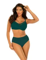 Dámske dvojdielne plavky Fashion 18 S940FA18-7 tm. zelené - Self