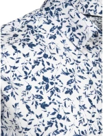 Pánska ležérna biela košeľa FashionStreet DX2670