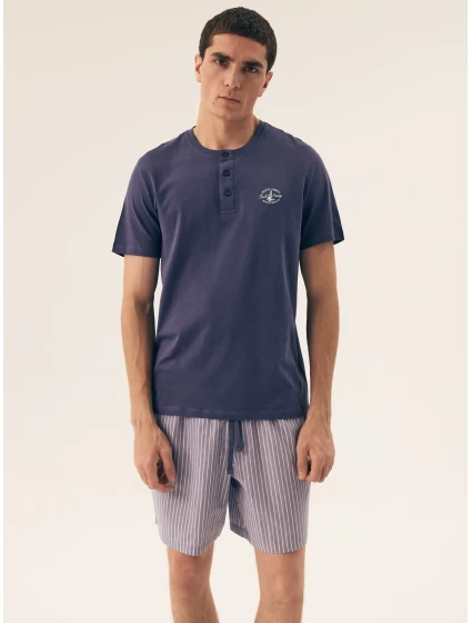 Pánské pyžamo kr/r M2XL model 20799595 - Henderson Pánské pyžamo kr/r M2XL model 20799595 - Henderson