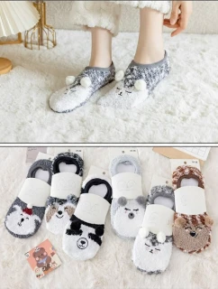 Balerínky WiK N&T 077 Animals 3D 762 ABS 35-42