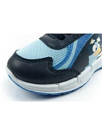 Leomil dětské sportovní tenisky Bluey lightweight Velcro LED