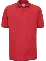 Piqué polo 10. bright red model 22474478 - Russell Athletic Piqué polo 10. bright red model 22474478 - Russell Athletic