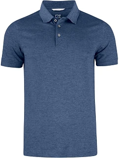 Cutter & Buck Advantage Polo Men Pánske piqué polo 68.4418 kobaltová melírovaná