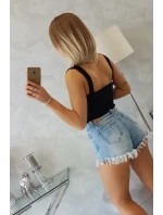 Body bez ramínek černé