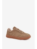 Dámské semišové sneakersy Big Star model 21705779 HIPOLY SYSTEM Béžové - Big Star Shoes Dámské semišové sneakersy Big Star model 21705779 HIPOLY SYSTEM Béžové - Big Star Shoes