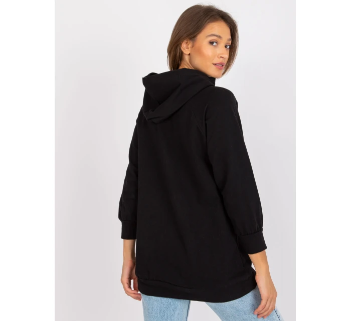 Dámska mikina-DHJ-BL-15658.35-čierna
