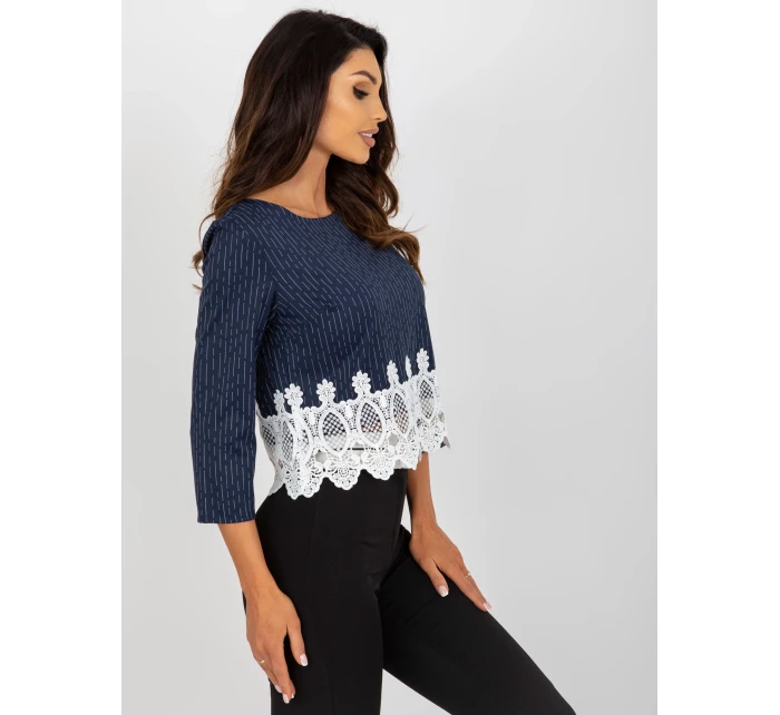 Bluzka LK BZ 506428.90 granatowy Bluzka LK BZ 506428.90 granatowy