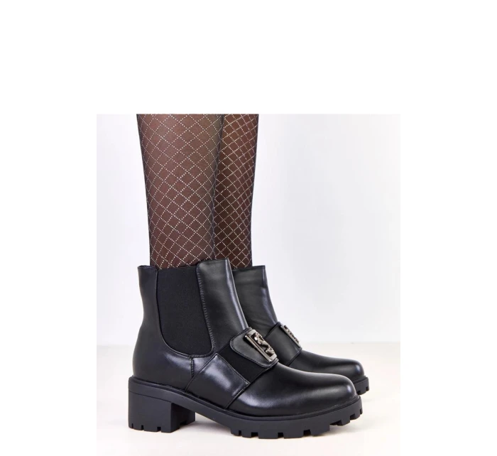 Topánky na podpätku model 219409 Solea