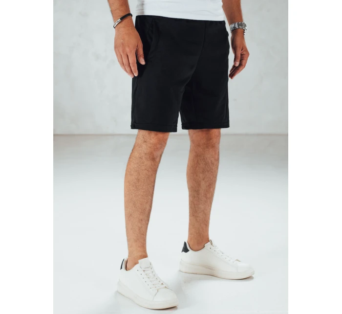 Pánské černé teplákové šortky Dstreet model 21989667 - FashionStreet